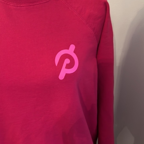 SPIRITUAL GANGSTER X PELOTON Let Your Spirit Move You Pink Crewneck Size Small - Picture 4 of 12